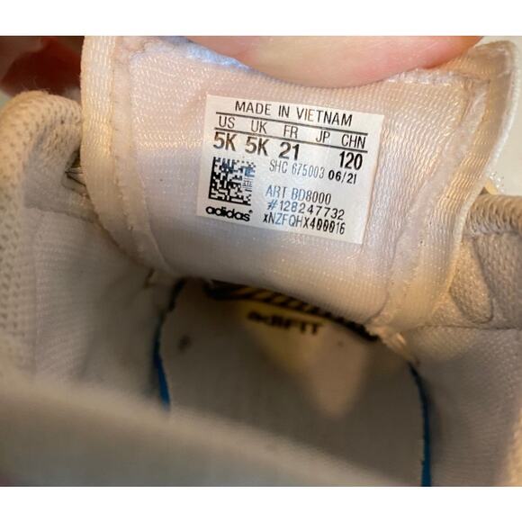 Addidas Ortholite Superstar Baby Shoes Size 5 - Picture 8 of 8